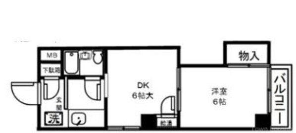 ウィンド聖蹟桜ヶ丘の物件間取画像